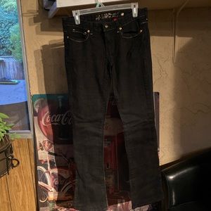 black guess jeans 
#guess #jeans #cute #black #vintage